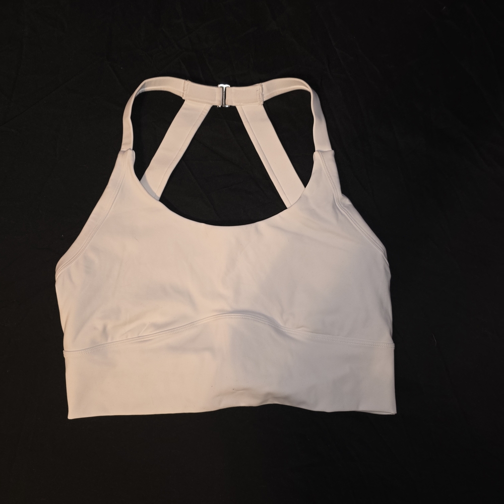 HALARA White Sports Bra